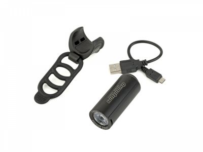 Dviračio lempa Author A-Quantum 350 liumenai USB (juoda)