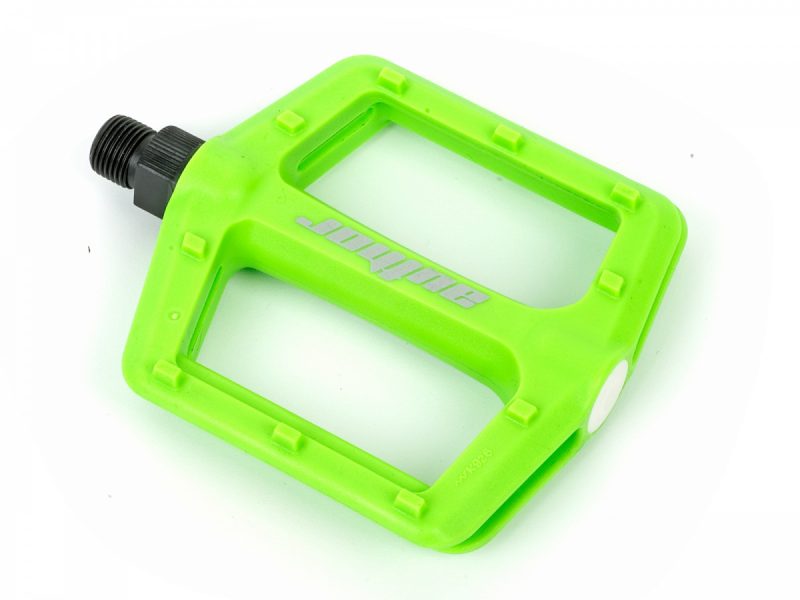 Dviračio pedalai Author APD-F13-nylon (žalia-neonas)